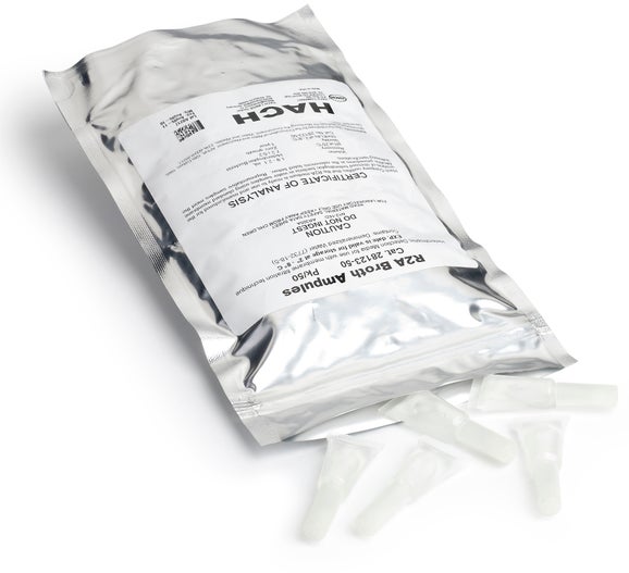 R2A Plastic Ampules, pk/50