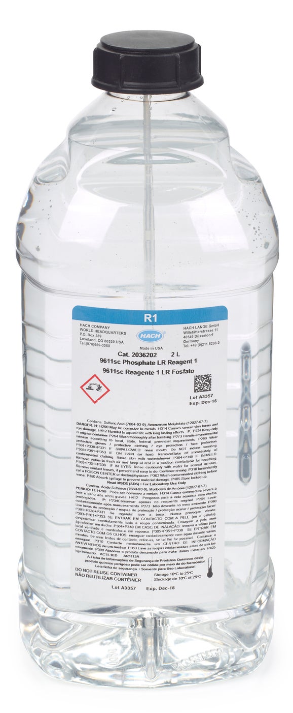 Reagent 1, Polymetron 9611sc Phosphate Low Range