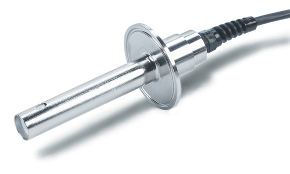 Sanitary Flange-Style Conductivity Sensor, Cell Constant 10.0, 2 inch CIP Flange, Digital Gateway, 1m Extension Cable