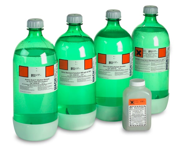 Series 5000 Silica Analyzer Reagent Set, with Silica Standard