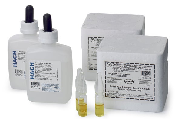Silica Reagent Set, Ultra Low Range, 40 tests