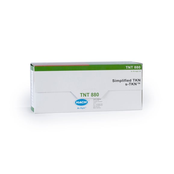 Simplified TKN (s-TKN) TNTplus Vial Test (0-16 mg/L N), 25 Tests