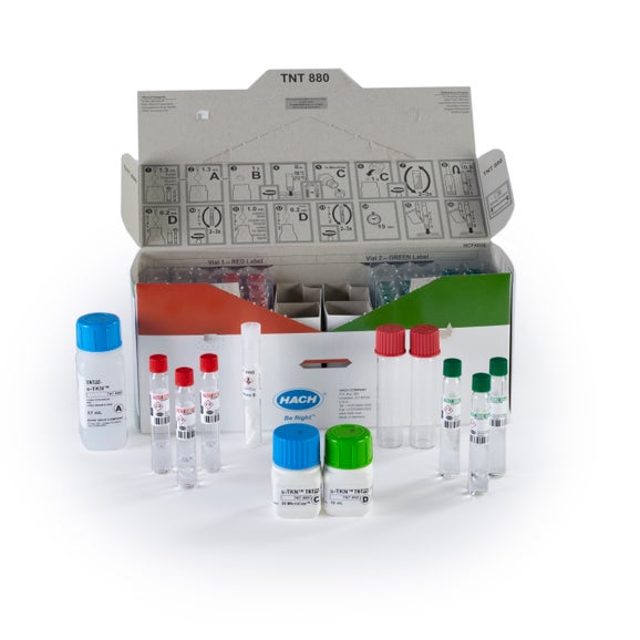 Simplified TKN (s-TKN) TNTplus Vial Test (0-16 mg/L N), 25 Tests
