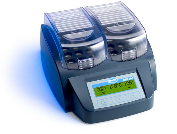 DRB200 reactor for the digestion of COD and nutrients