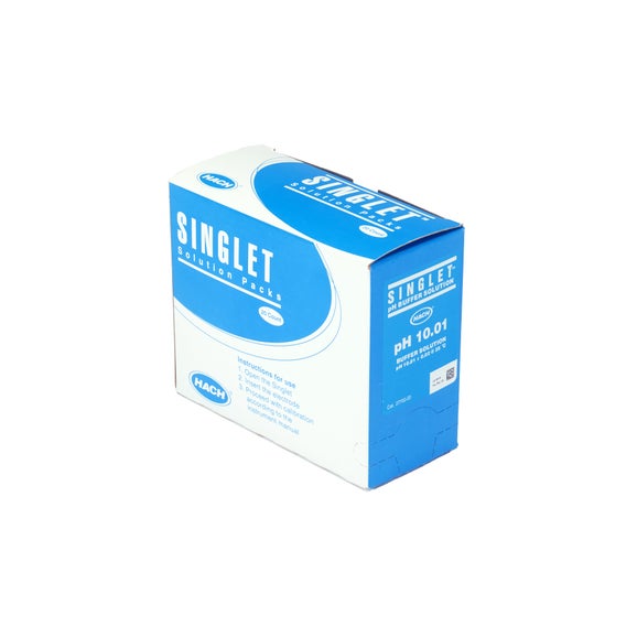 Singlet Single-Use pH Buffer, pH 10.01, pk/20