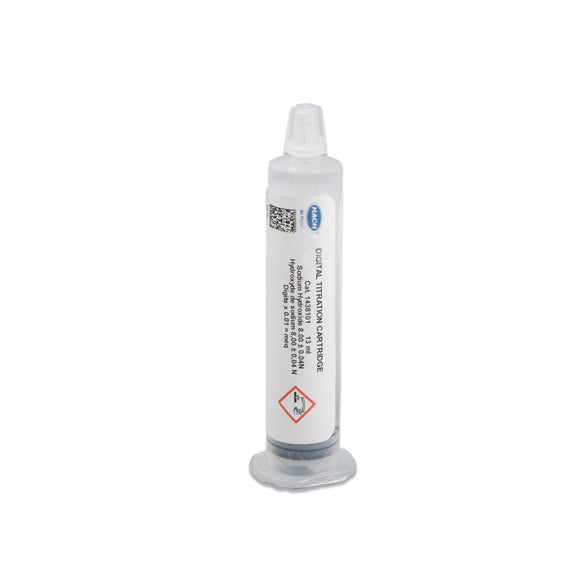 Sodium Hydroxide Digital Titrator Cartridge, 8.00 N