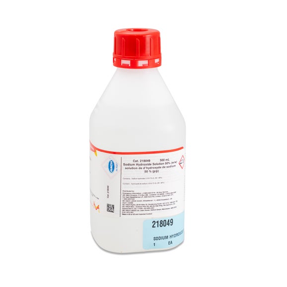 Sodium Hydroxide Solution, 50%, 500 mL