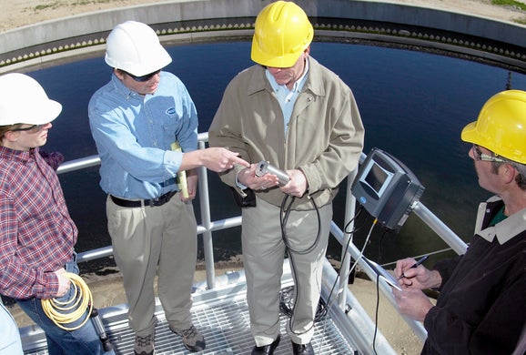 Solitax inline sc Turbidity and Suspended Solids Insertion Probe with Wiper, including a SC200 Controller, Stainless Steel