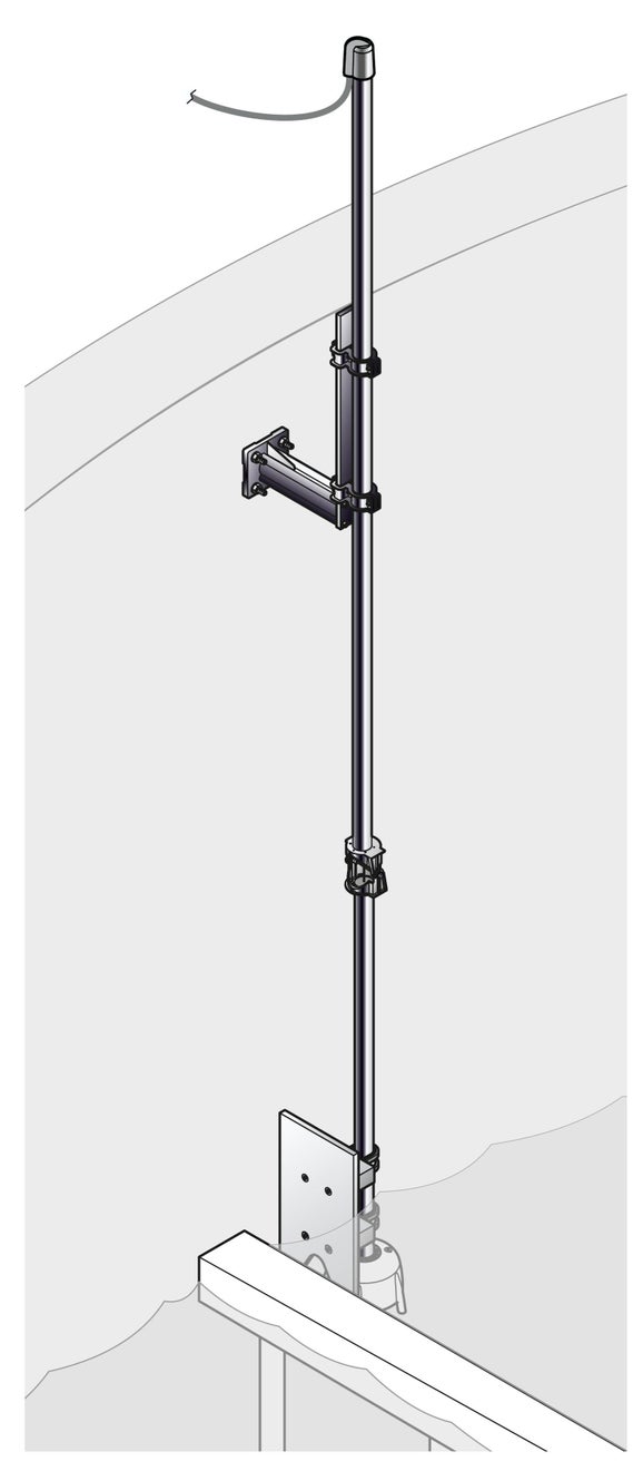 Sonatax sc Sludge Level Probe with Pivot Mount