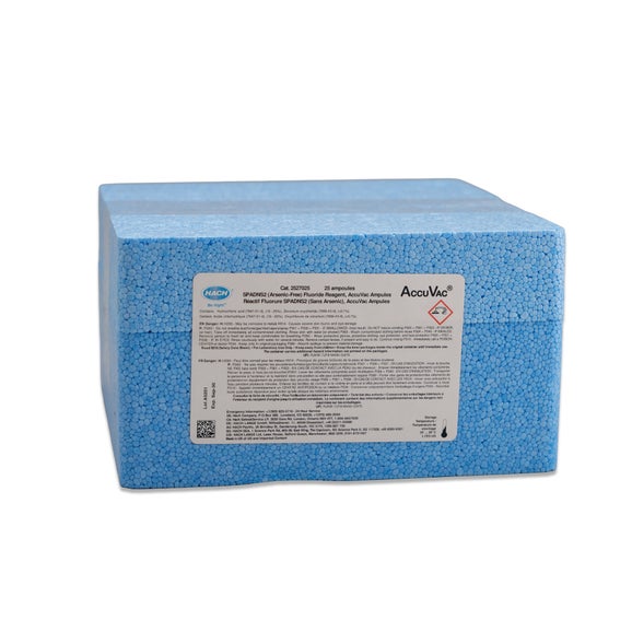 SPADNS 2 Fluoride Reagent, arsenic-free, ACCUVAC, 0.02-2.00 mg/L F