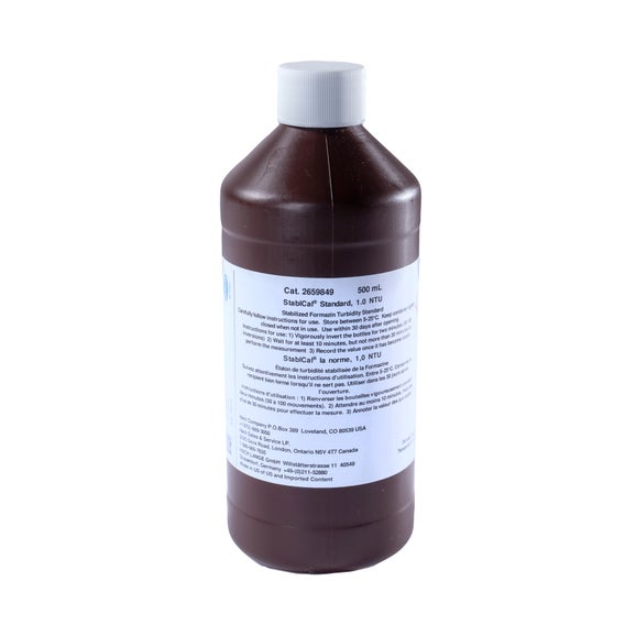 Stablcal Stabilised Formazine Turbidity Standard 1.0 NTU, 500 mL