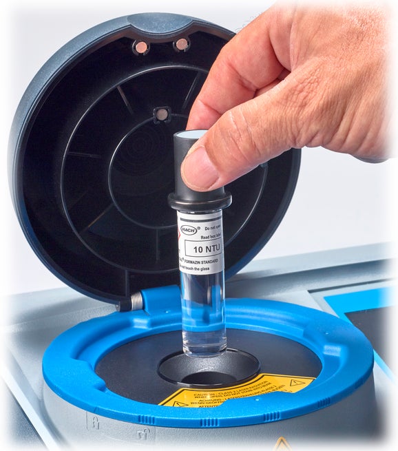 Stablcal Verification Vial, 10 NTU, without RFID for TU5200, TU5300sc, and TU5400sc Laser Turbidimeters