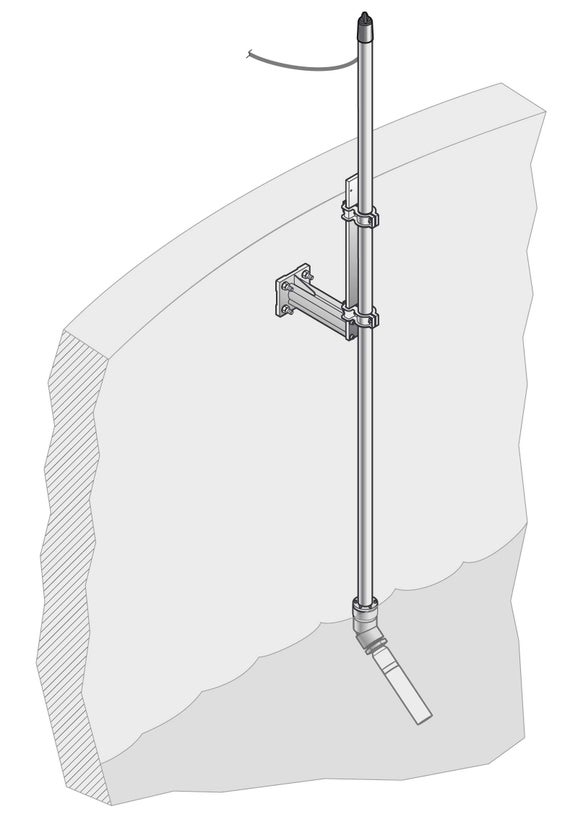 Stainless Steel pole mount kit for AISE