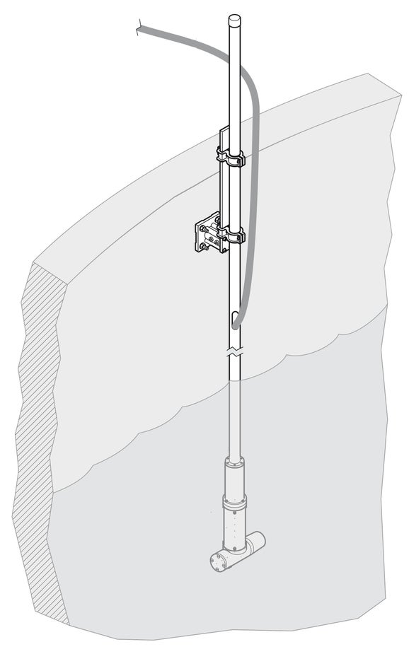 Stainless Steel pole mount kit for FILTRAX / SIGMATAX