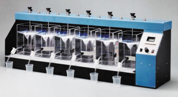 Stirrer, Lab, Non-programmable, 6 Paddle, 120V, Jar Tester