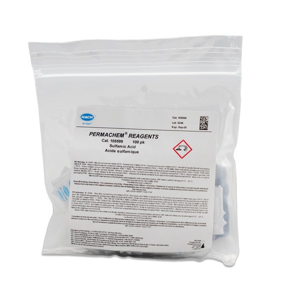 Sulfamic Acid Powder Pillows, pk/100