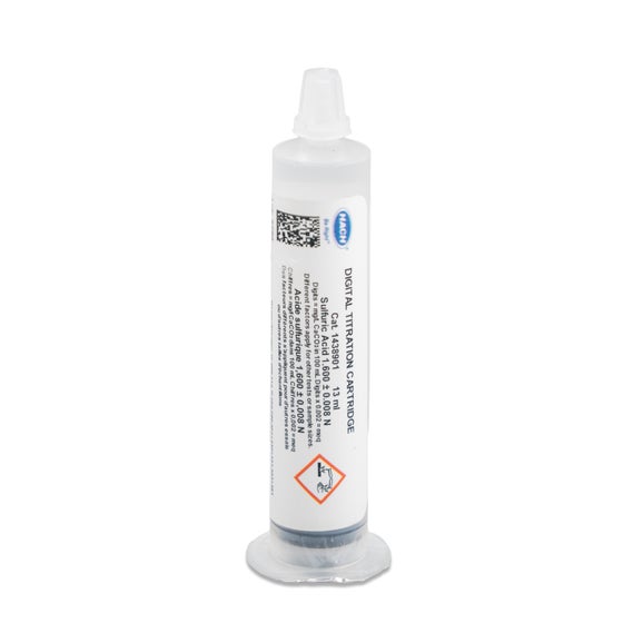 Sulfuric Acid Digital Titrator Cartridge, 1.600 N
