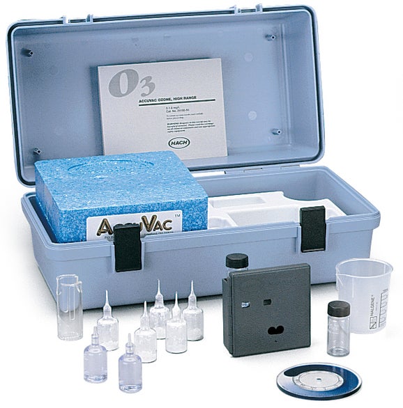 Test Kit, Accuvac Color Disc, Ozone, 0.05 - 1.50 mg/L