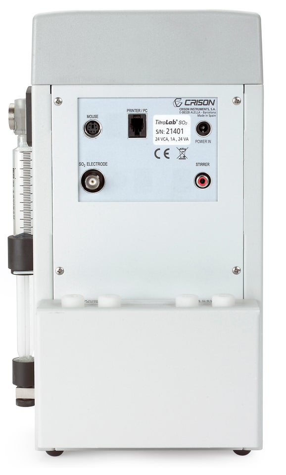 TitraLab Automatic Titrator for Free & Total SO2 in wine