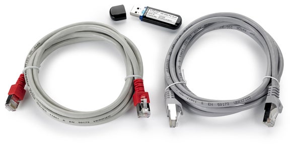 TitraMaster 1000 Series, PC software with Ethernet cable