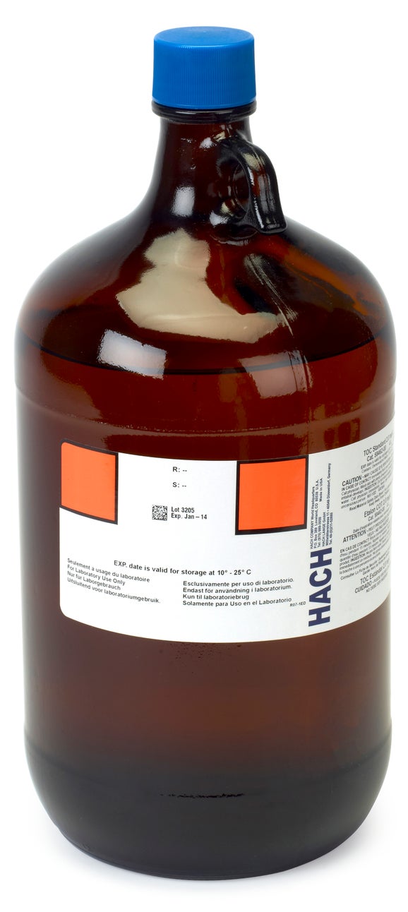 TOC Standard Solution, 100.0 mg/L, 4 L