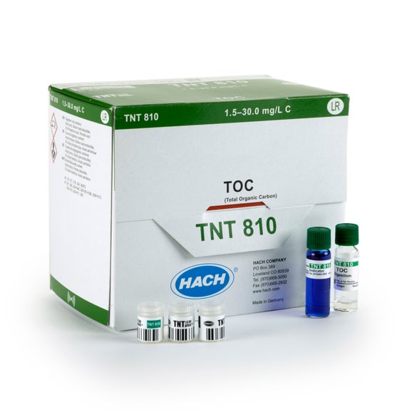 TOC TNTplus Vial Test, LR (1.5-30.0 mg/L C), 25 Tests