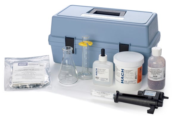 Total Chlorine Test Kit, Model CN-DT, 20-2000 mg/L