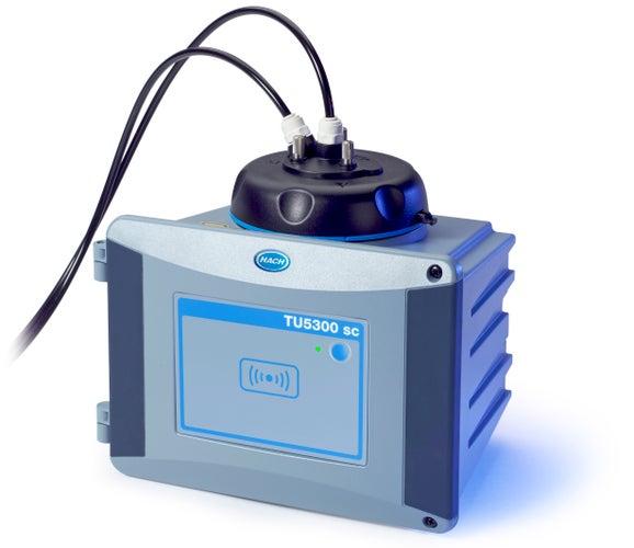 A TU5300 turbidity meter uses EPA Approved Hach Method 10258 to provide turbidity readings as low as 0.002 NTU for drinking water compliance monitoring