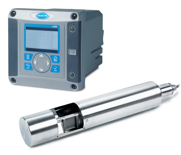 UVAS plus sc Sensor, 2 mm path length, with SC200 Controller