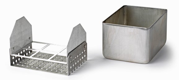 Water Bath with Bottle Rack