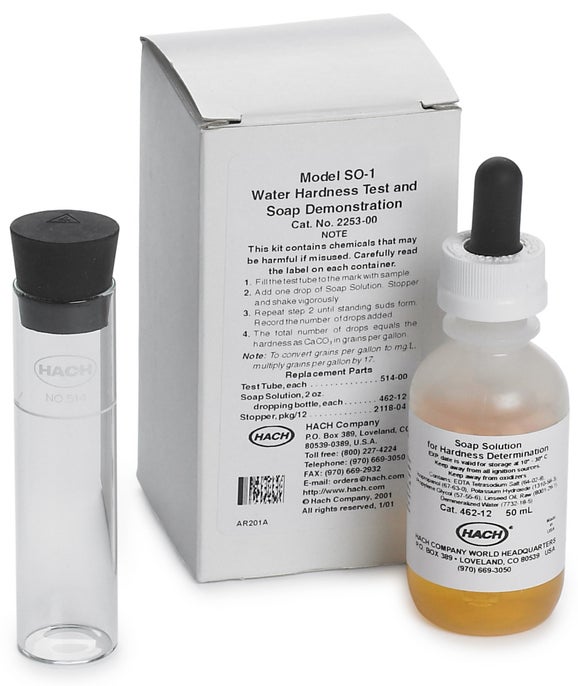 Water Conditioning Test Kit, Model SO-1