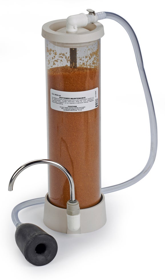 Water Softener, Short, with filter resin