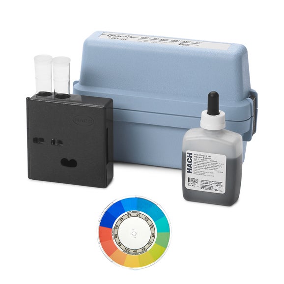 pH Test Kit, 4.0 - 10.0 pH, Model 17N