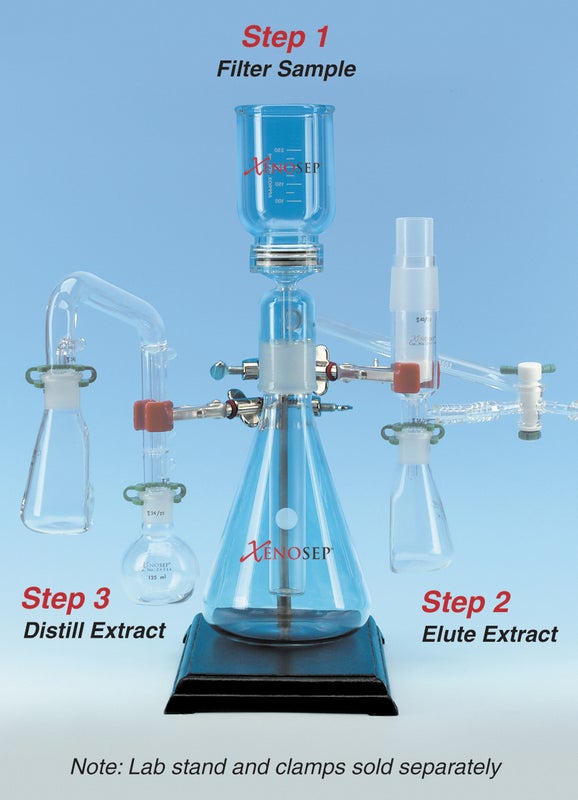 Xenosep SPE Starter Kit with Solvent Recovery, EPA Method 1664A