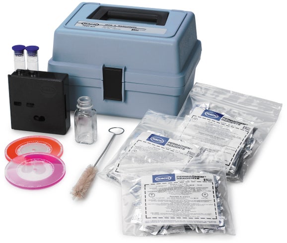 Iron and Manganese Color Disc Test Kit, Model IR-20
