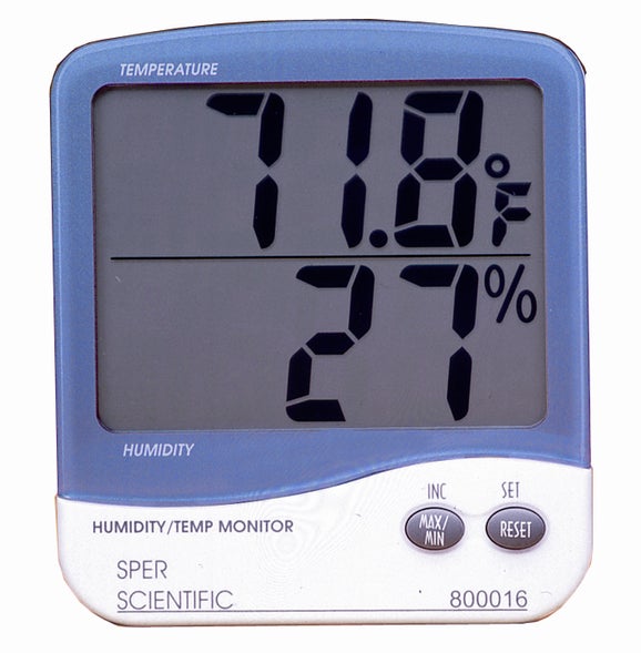 Humidity/Temperature Monitor
