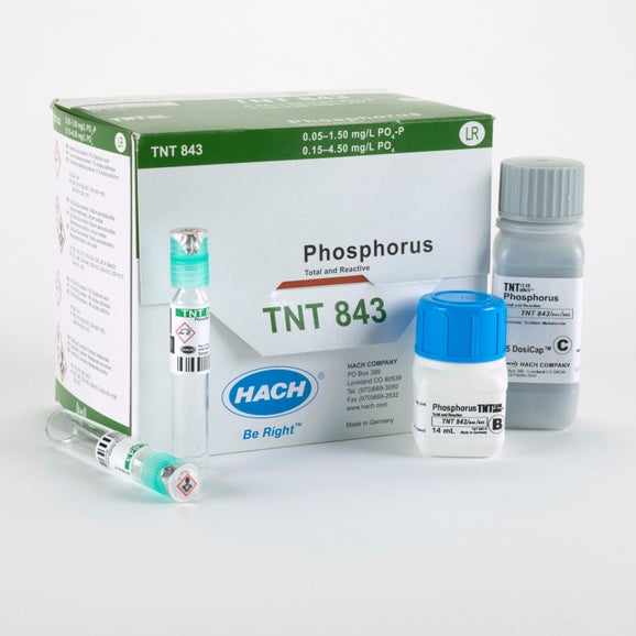 Phosphorus (Reactive and Total) TNTplus Vial Test, LR (0.15-4.50 mg/L PO₄), 25 Tests