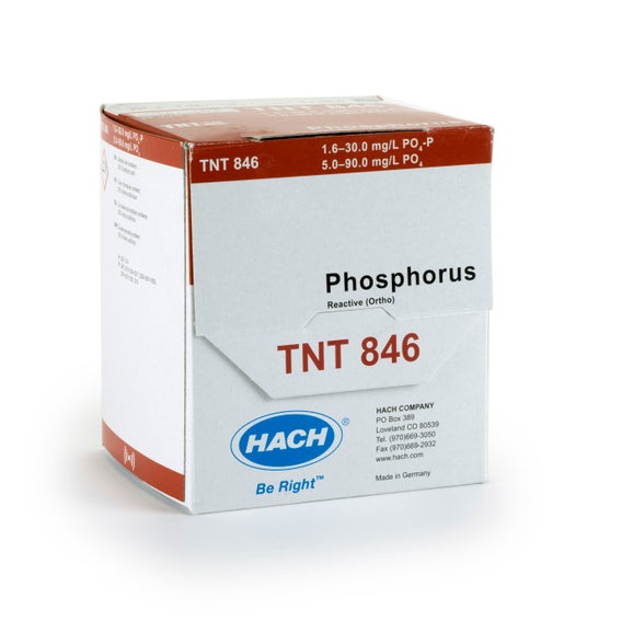 Phosphorus (Reactive) TNTplus Vial Test (5-90 mg/L PO₄), 25 Tests