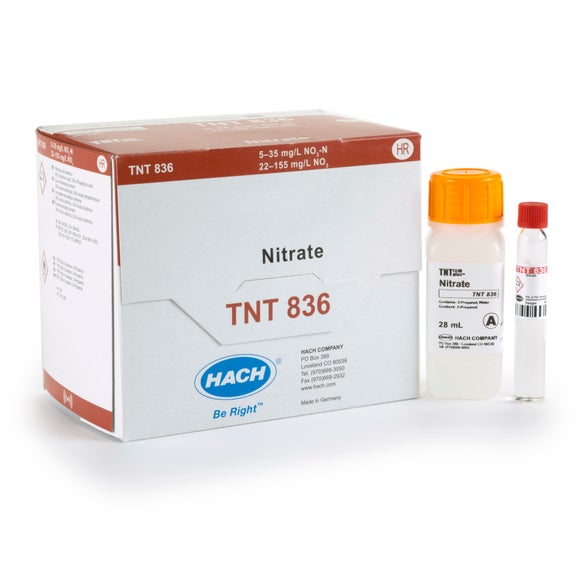 Nitrate TNTplus Vial Test, HR (5-35 mg/L NO₃-N), 25 Tests
