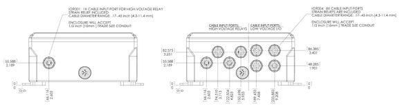 IO9001 Module (connects through auxiliary port), includes 1 relay (high voltage)