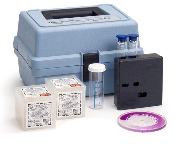 Iron Color Disc Test Kit, Model IR-24