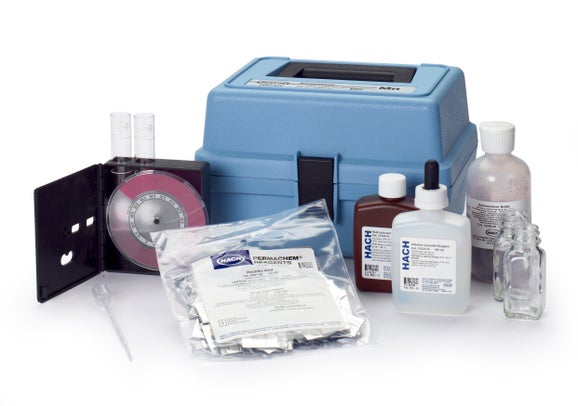 Manganese Color Disc Test Kit, Model MN-PAN
