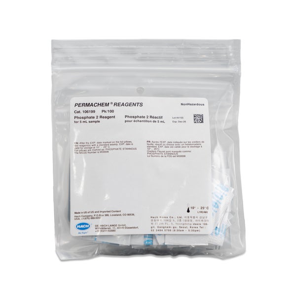 Phosphate 2 Reagent Powder Pillows, pk/100