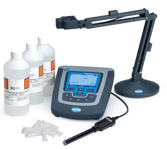 HQ440d Benchtop Meter Package with ISEF121 Fluoride ISE Electrode