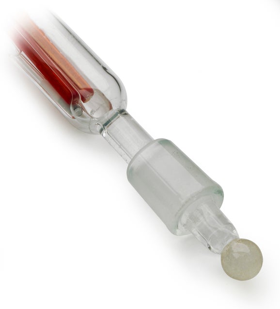 Intellical PHC745 Laboratory Clogging Media RedRod Refillable Glass pH Electrode, 1 m Cable