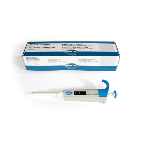 Pipette, variable volume 0.1-1.0 mL