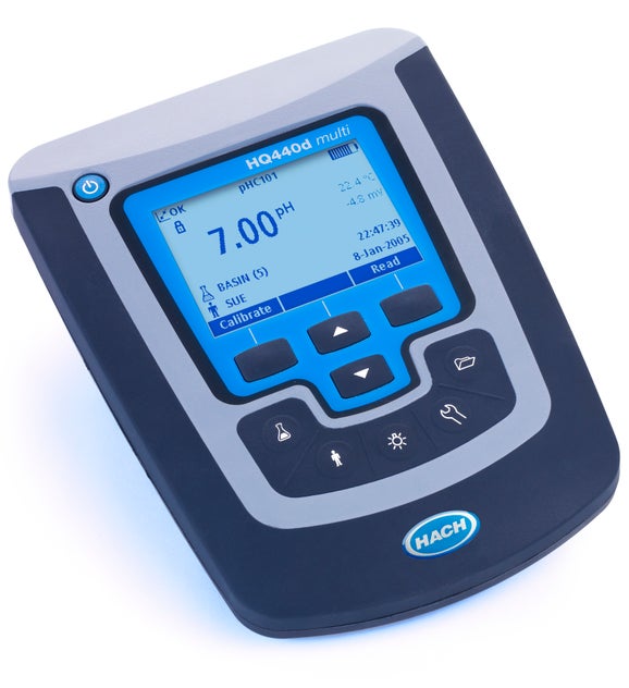 Advanced digital laboratory meter Hach HQD for water testing pH, Conductivity, TDS, Salinity, BOD, Dissolved Oxygen (DO), ORP and ISE
