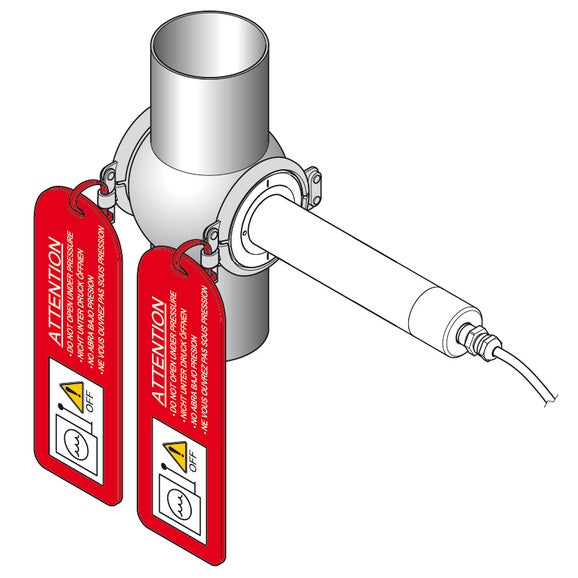 Measuring tube DN100 for TSS sc VARI