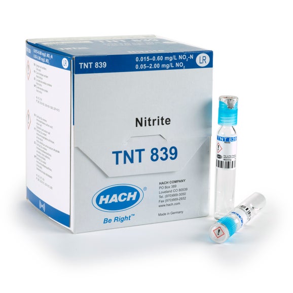 Nitrite TNTplus Vial Test, LR (0.015-0.600 mg/L NO₂-N), 25 Tests