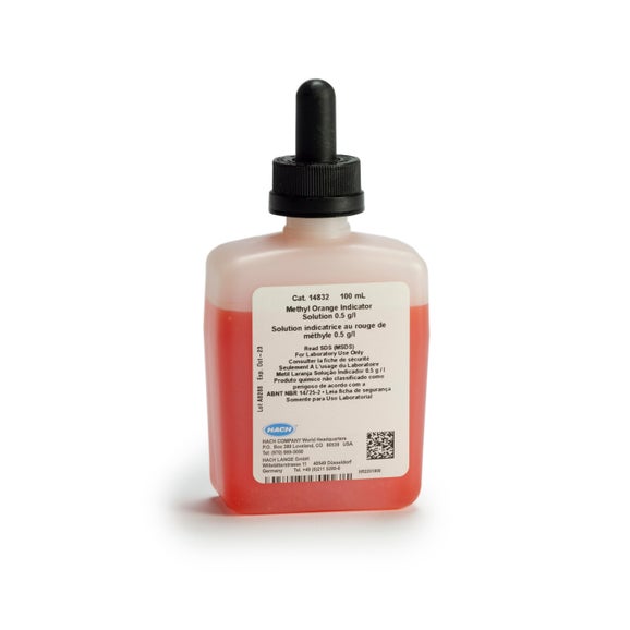 Methyl Orange Indicator Solution, 100 mL MDB